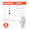 Ergodyne ANSI A3 PU Coated CR Gloves, Gray, Size L, PR 7030 - alternate 2